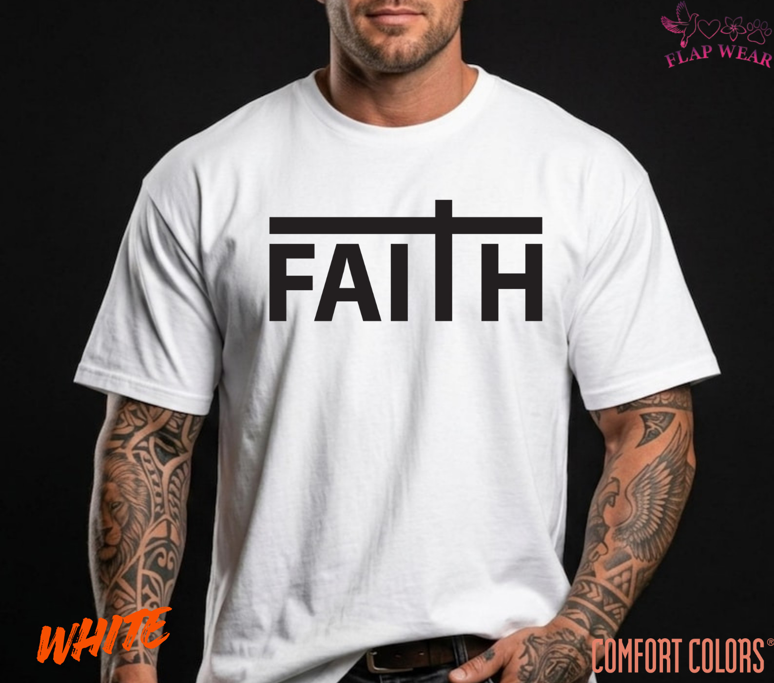 Unisex Faith Cross Christian T-Shirt, Men T shirt,Women T shirt Gift ReligionTop gallery