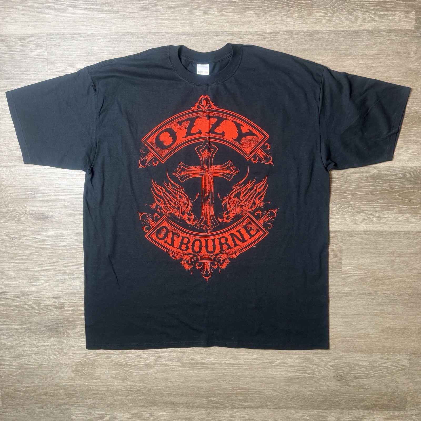Vintage Ozzy Osbourne Rock & Roll Rebel Black Men’s Retro T-Shirt Size 3XL gallery