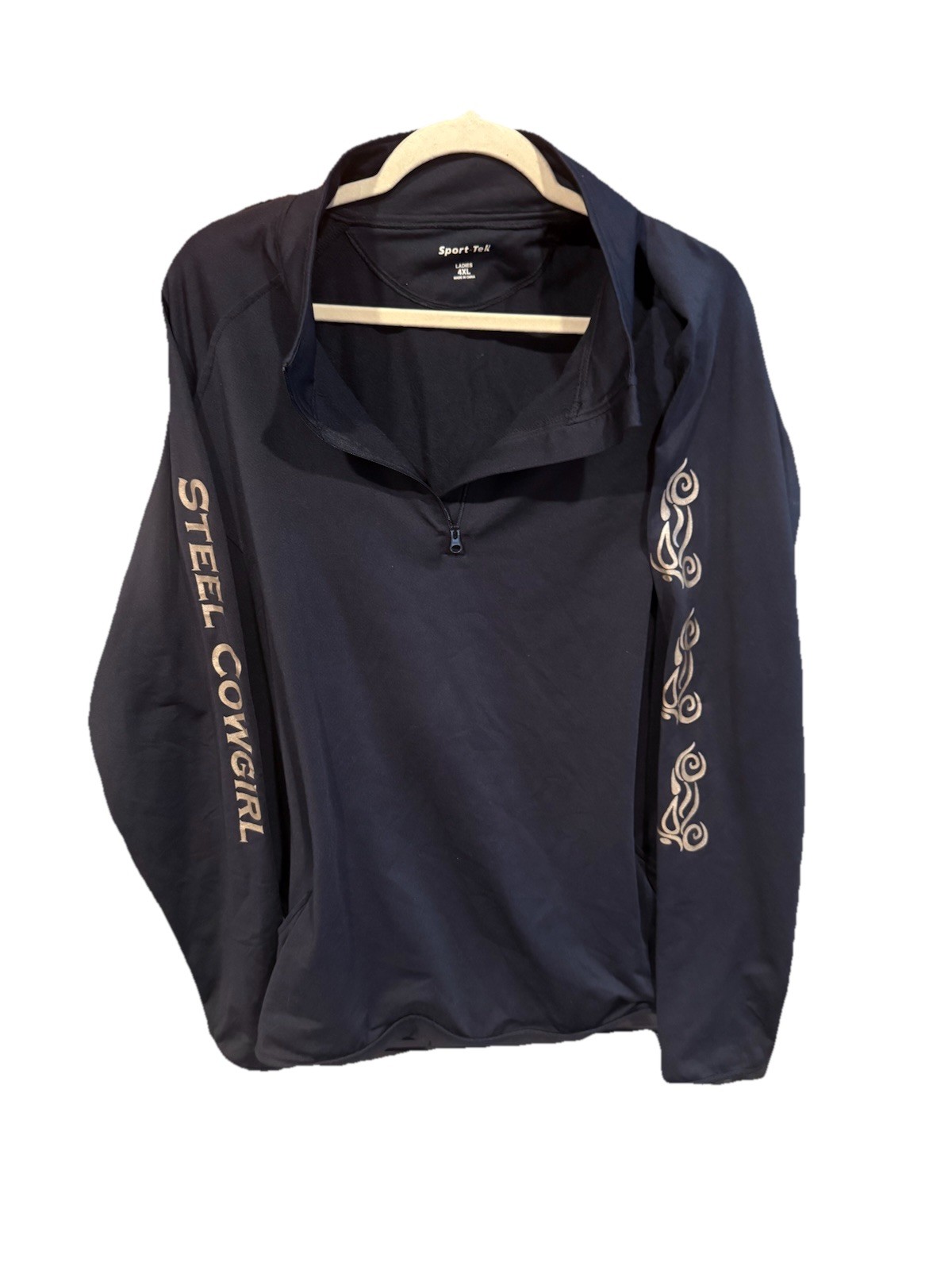 Steel Cowgirl Motorcycle Women’s 1/4 Zip Lightweight Riding Shirt 4XL gallery