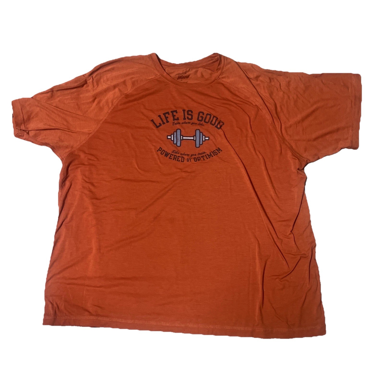 Good Move by Life is Good Men's XXL Powered by Optimism Semi Fitted T-shirt gallery
