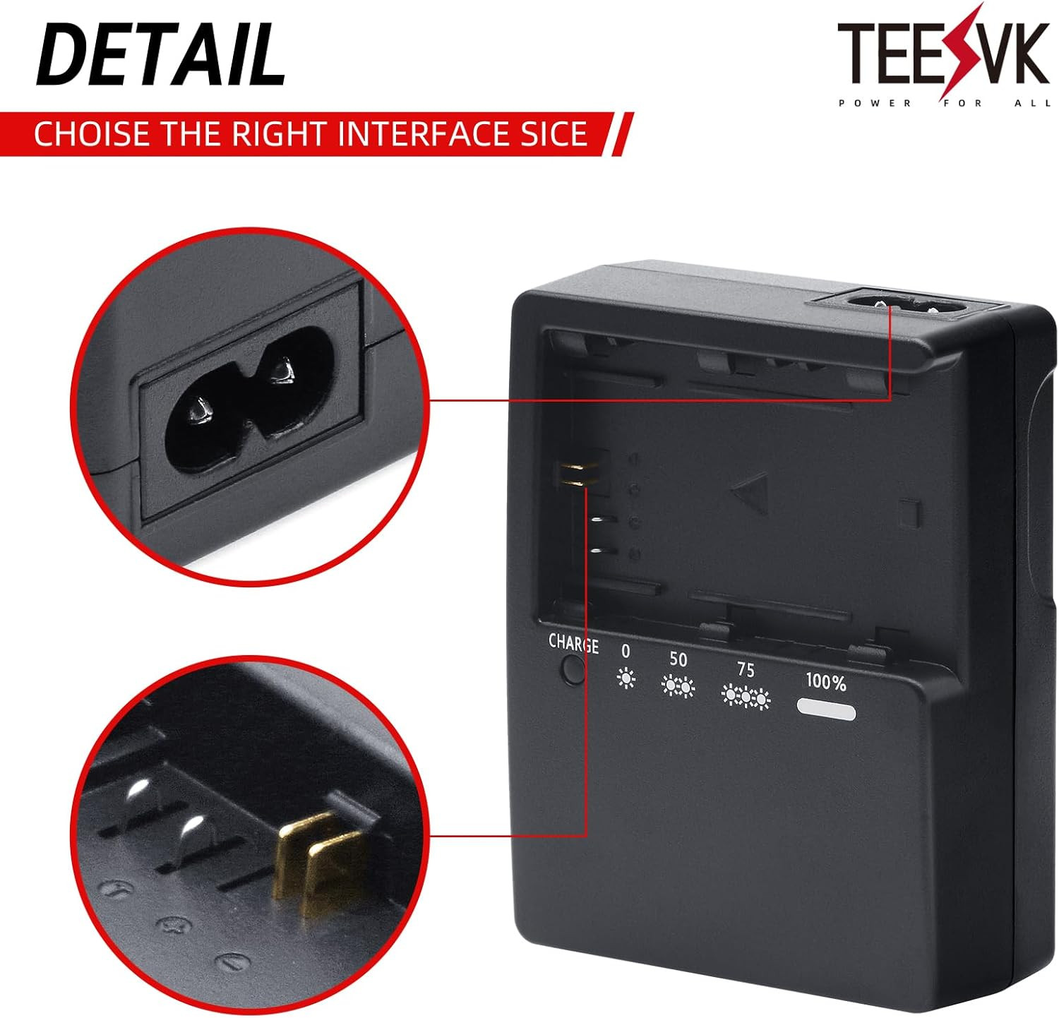 LP-E6 Battery Quick Charger for Canon: Compatible with LP-E6 LP-E6N LP-E6NH LC-E