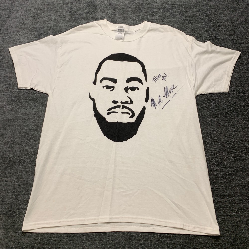 Gildan Ultra Cotton Mali Revealed Tour 2015 T Shirt Mens Large White Graphic Tee gallery