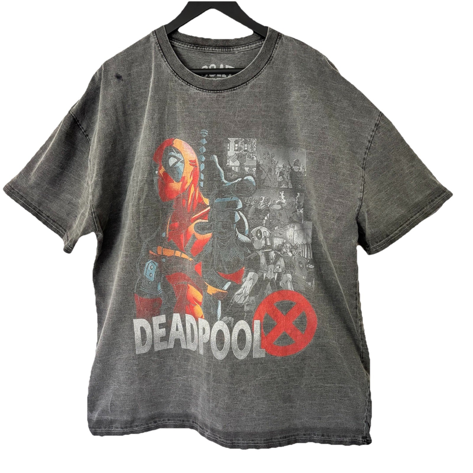 Marvel Deadpool x Goat Crew T-shirt Men XL Oversized Heavyweight Vintage Black gallery