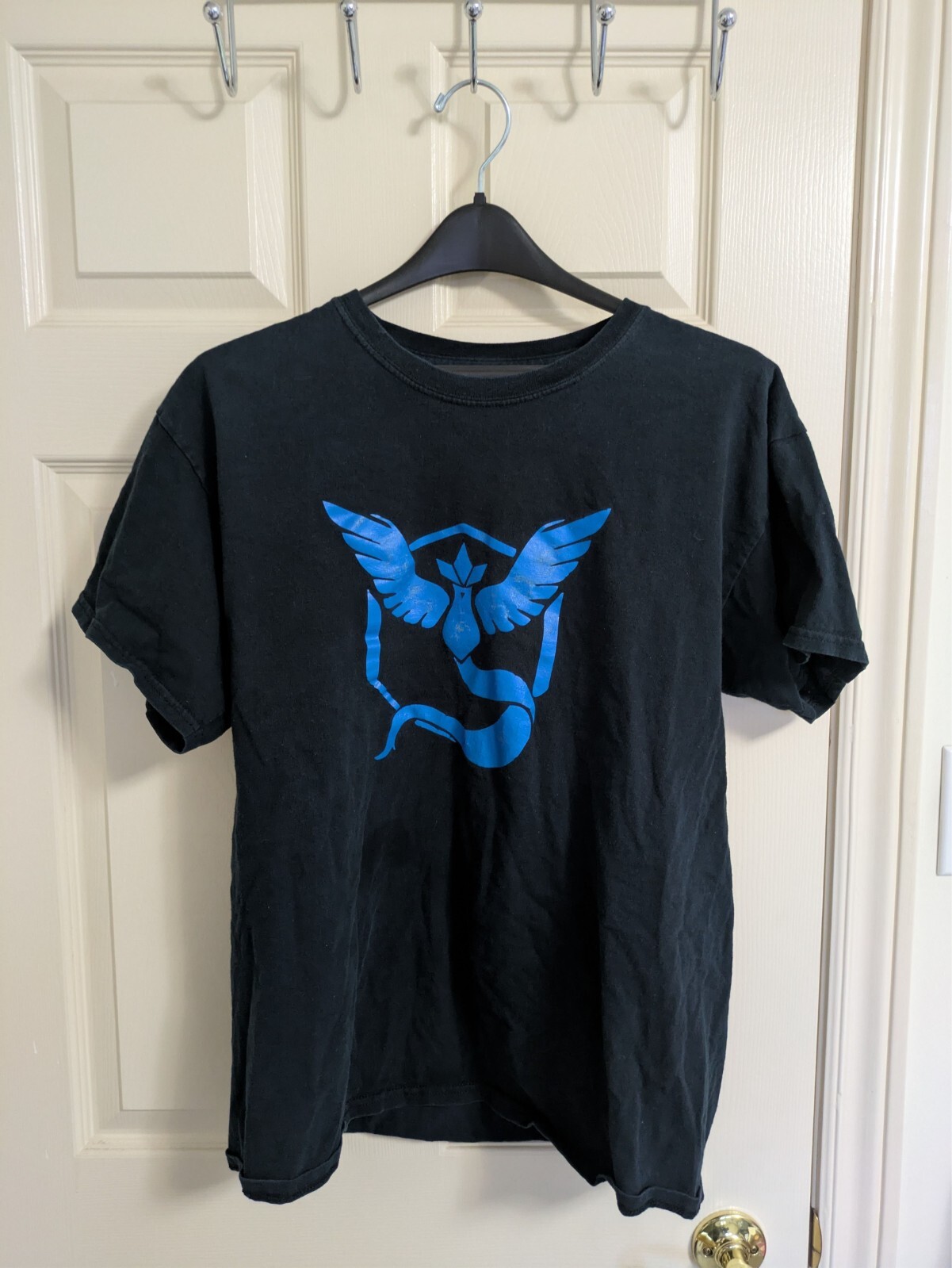Pokemon Go Team Mystic logo TShirt Size L Custom Made Free shipping World wide