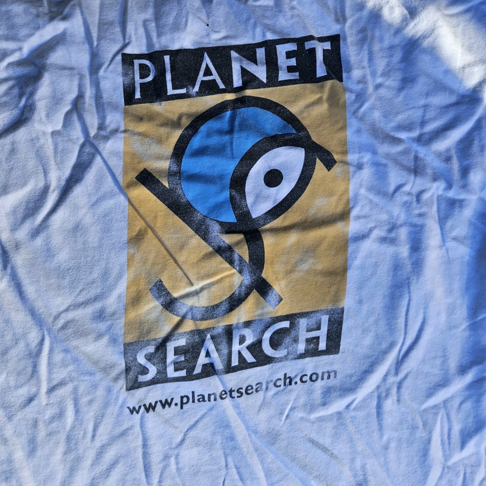 Planet Search Tech Software Y2k Vintage Vtg Tee Shirt Size XL gallery