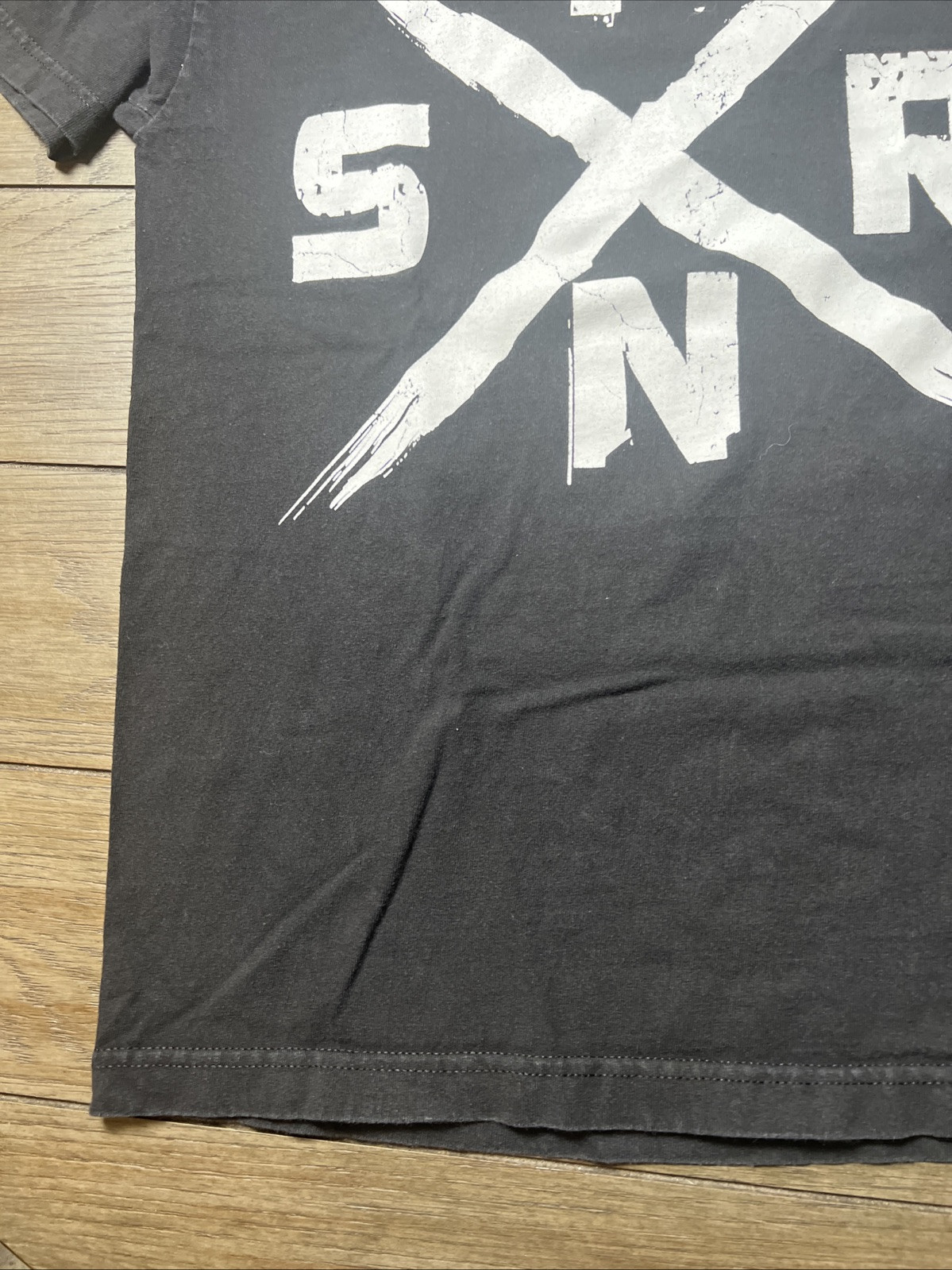 Seth Rollins SFNR WWE T-Shirt Black Men’s Double-Sided Official Wrestling Merch gallery