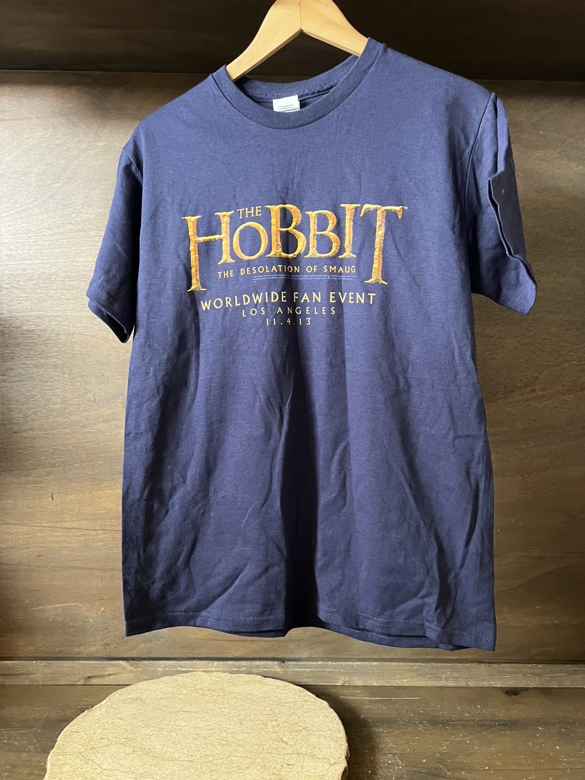 The Hobbit T-Shirt Movie Men’s M WORLDWIDE FAN EVENT LOS ANGELES 2013 NEW gallery