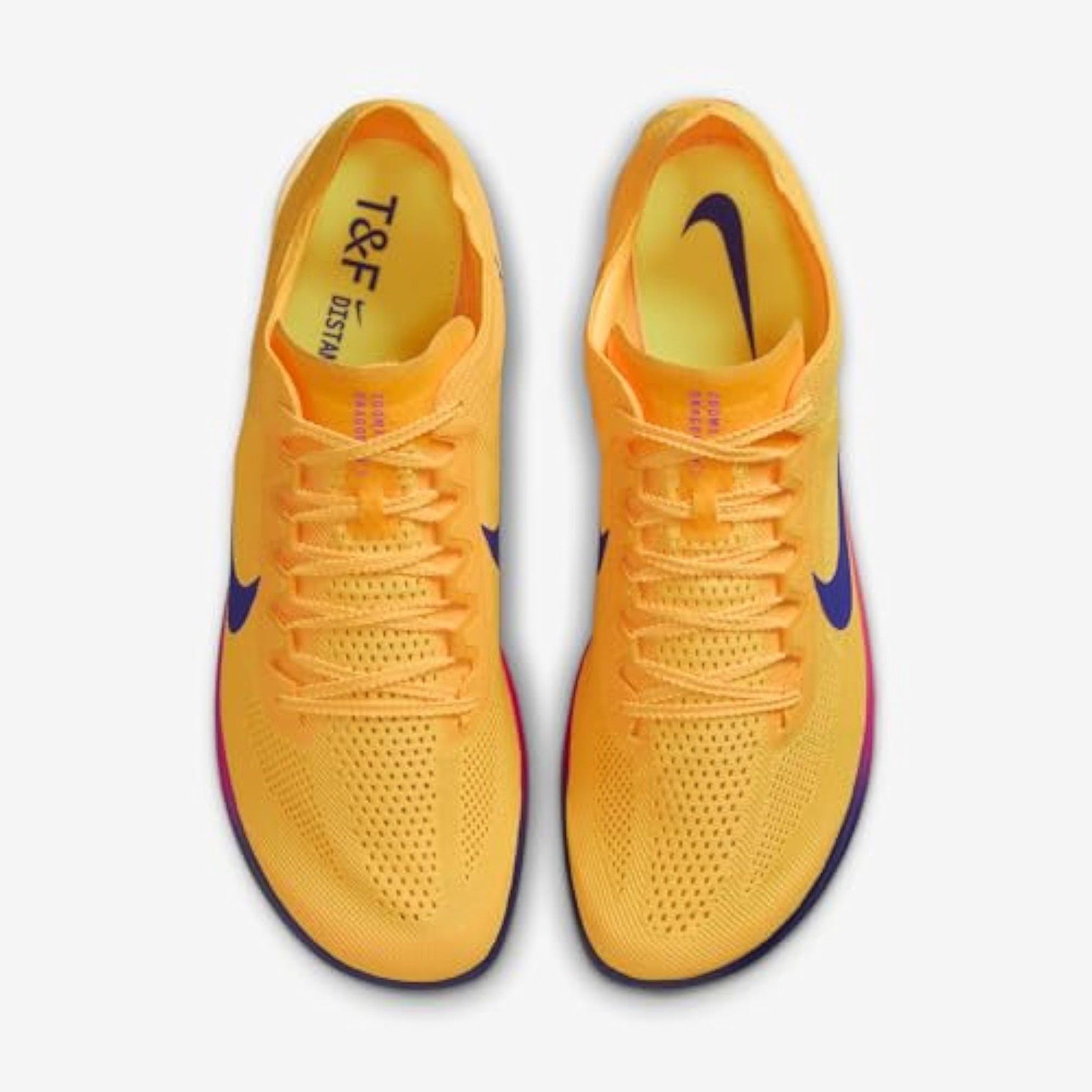 Nike Dragonfly 2 Track & Field Distance Spikes (Citron Pulse/Vivid Purple/Indigo gallery