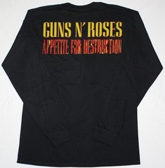 Retro APPETITE FOR DESTRUCTION’87 Unisex Long Sleeve S-5XL (2-sided)