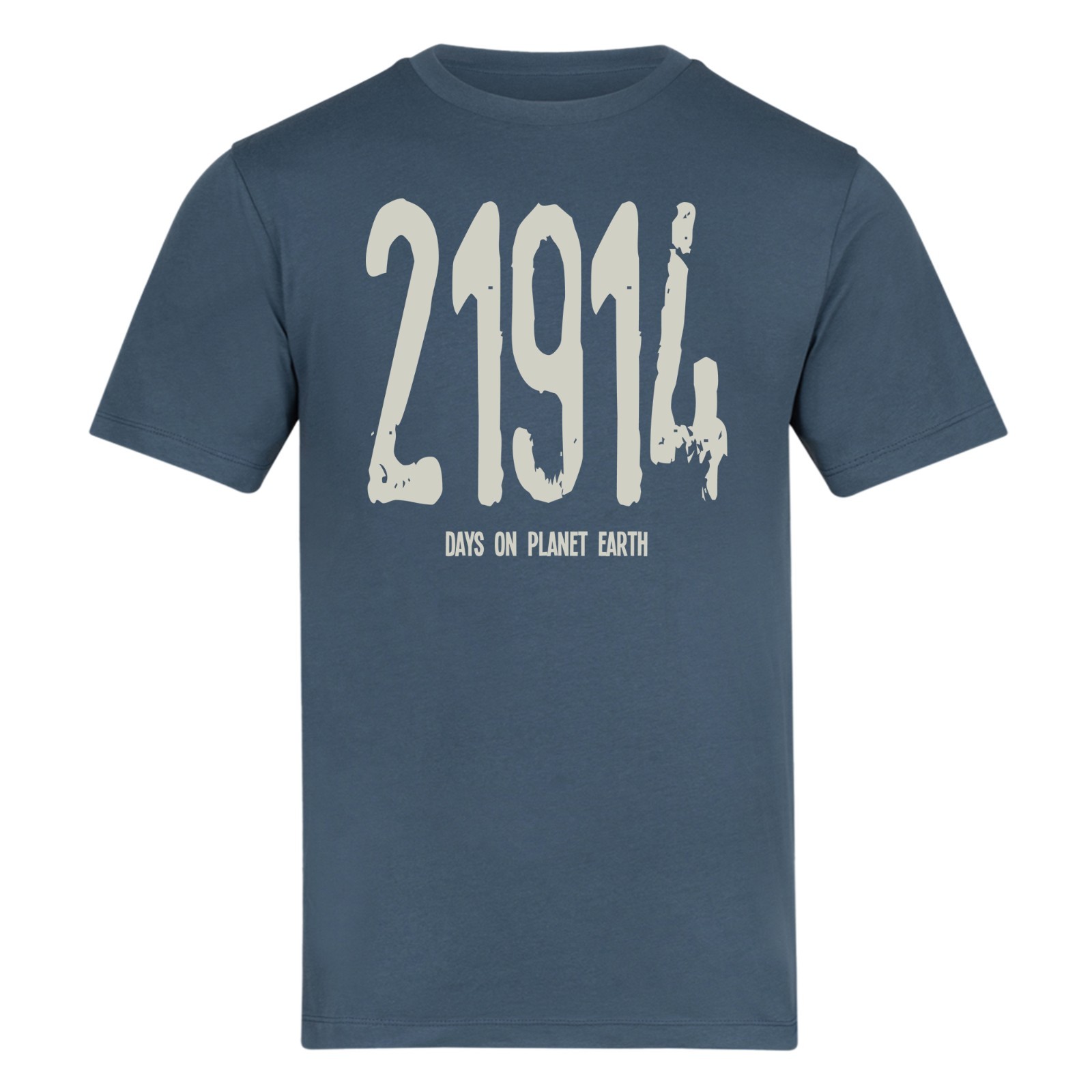 21914 Days on Planet Earth 60th Birthday Hand Printed T-Shirt Gift Size S-5XL gallery