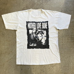 MOTHER LOVE BONE ‘SHINE’ Short Sleeve White All Size Unisex t-Shirt BT279