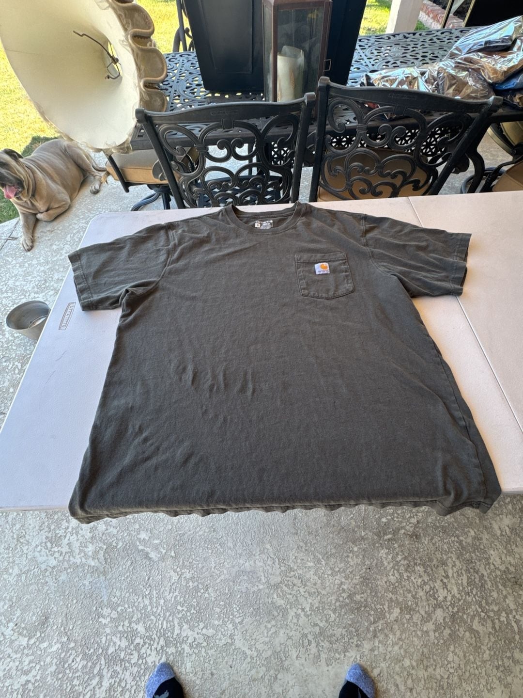 Carhartt Loose Fit Heavyweight Short-Sleeve Pocket T-Shirt XL Black gallery