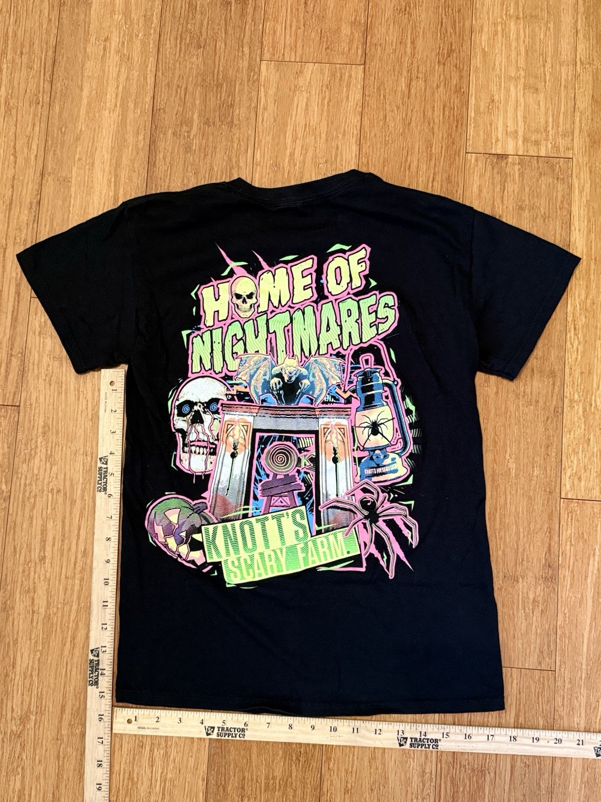 Knotts Scary Farm Halloween Haunt T Shirt Small Where Nightmares Never End