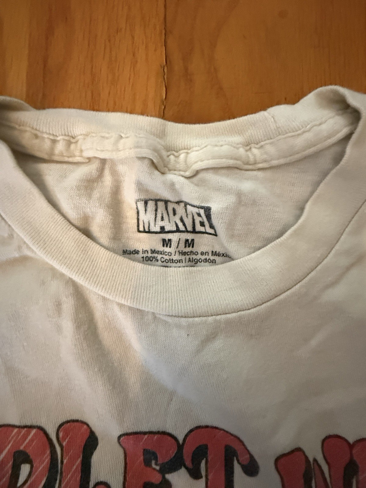 Marvel Scarlet Witch Wanda Graphic White Men's Short Sleeve Crew Neck T-Shirt M gallery