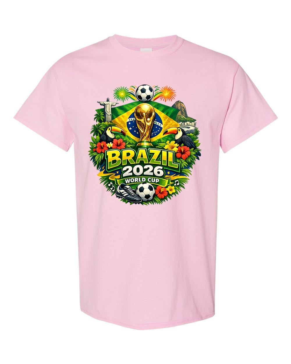 Brazil Soccer 2026 World Cup Style Unisex T-Shirt German Fan Shirt Football gallery