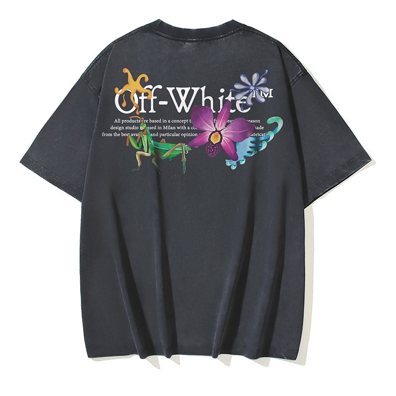 Off White T-Shirt Black / White S-M-L-XL gallery