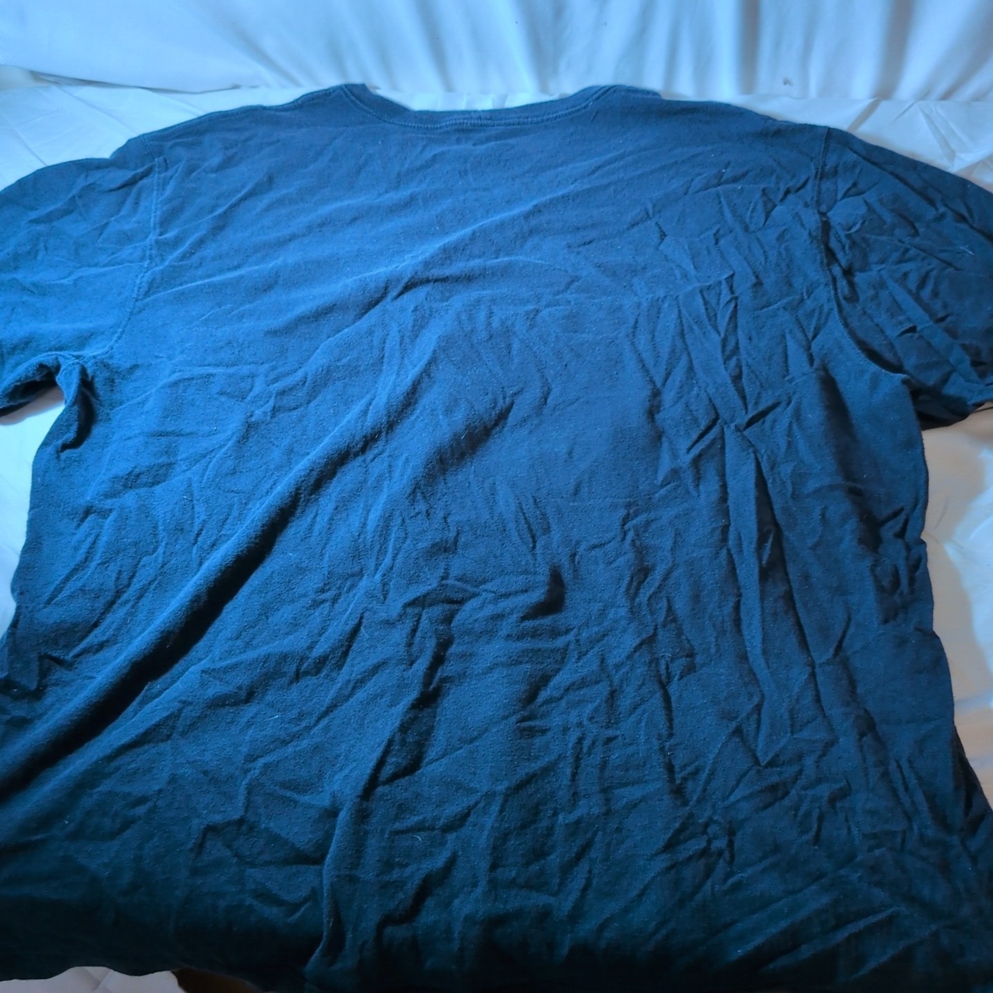 Carhartt Shirt Mens 2XL Blue Short Sleeve Pocket Tee Loose Fit Logo Free Ship! gallery