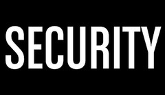 SECURITY T-Shirt Size S-3XL Front Back Event Staff Party Uniform Bounce Guard