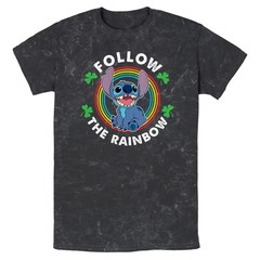 Men’s Lilo & Stitch Follow The Rainbow T-Shirt