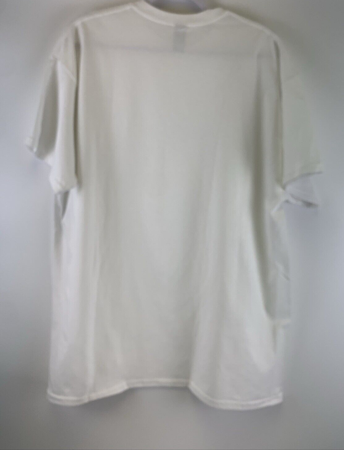Gilden Ultra Cotton T-Shirt White Tee Lot Of 2 Short Sleeves Crewneck Mens XL gallery
