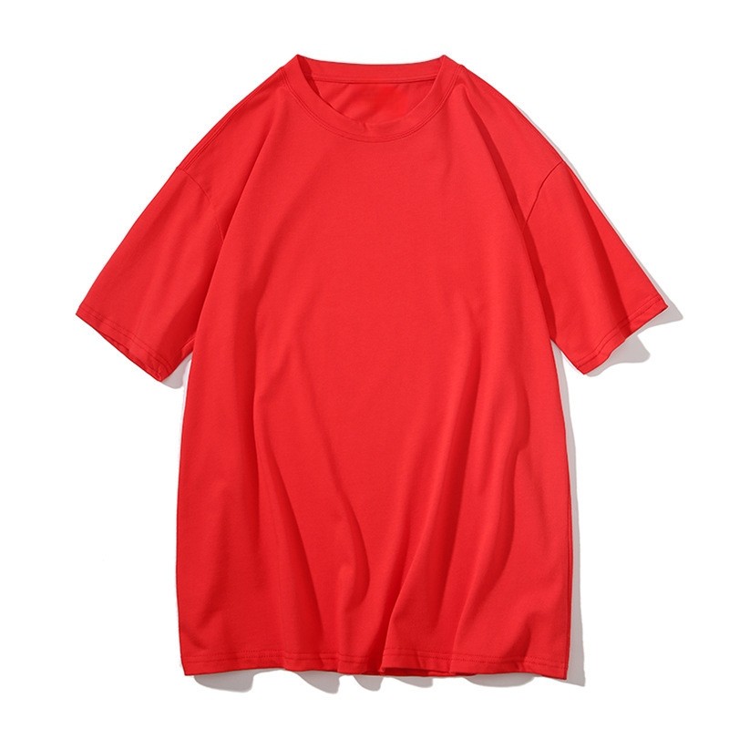 New Universal Men's Polyester Fiber Plain Crew Neck Short Sleeves T-Shirt M-3XL gallery