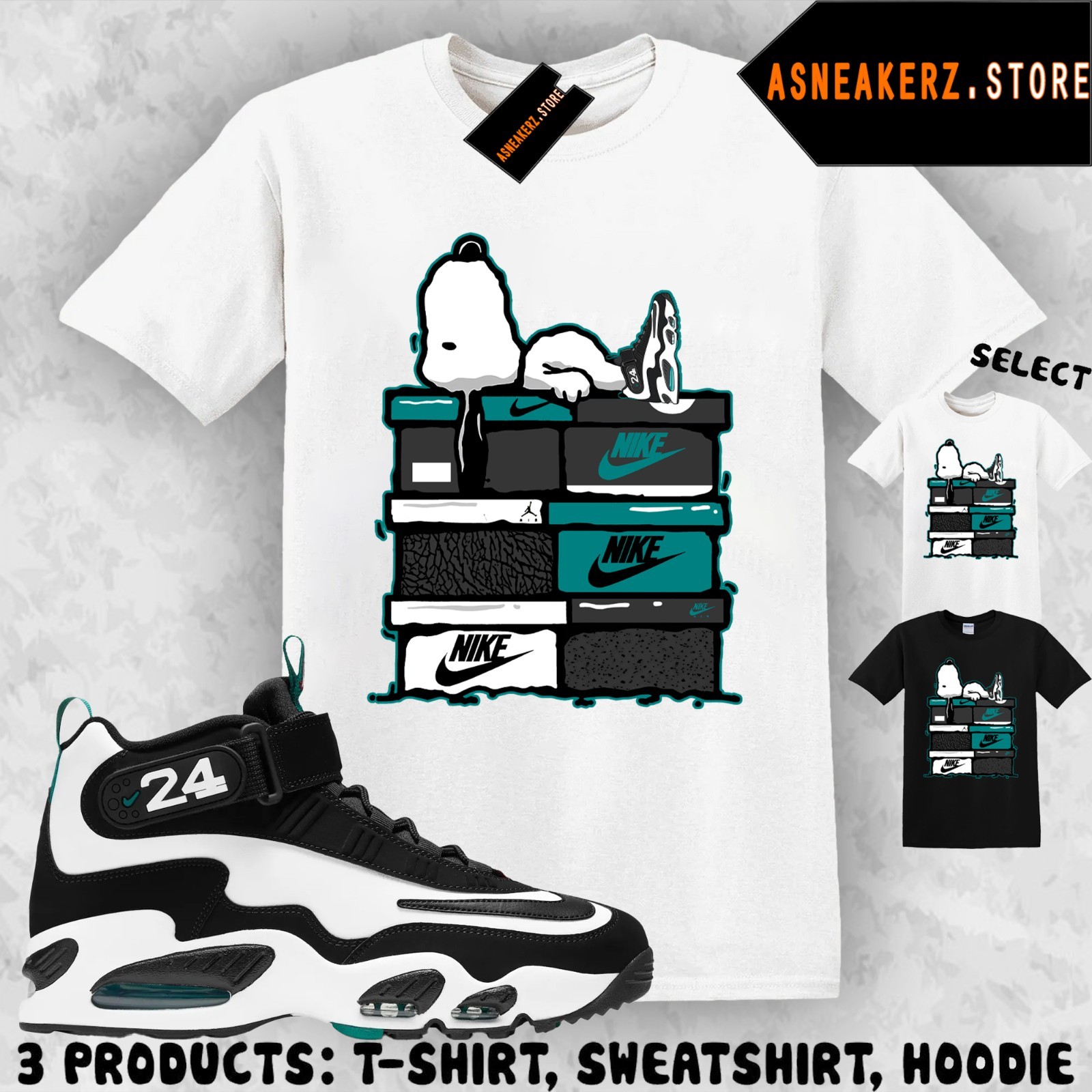 Shirt Match Air Griffey Max 1 Freshwater 2026 Sneaker Matching Sneakerhead S Dog gallery