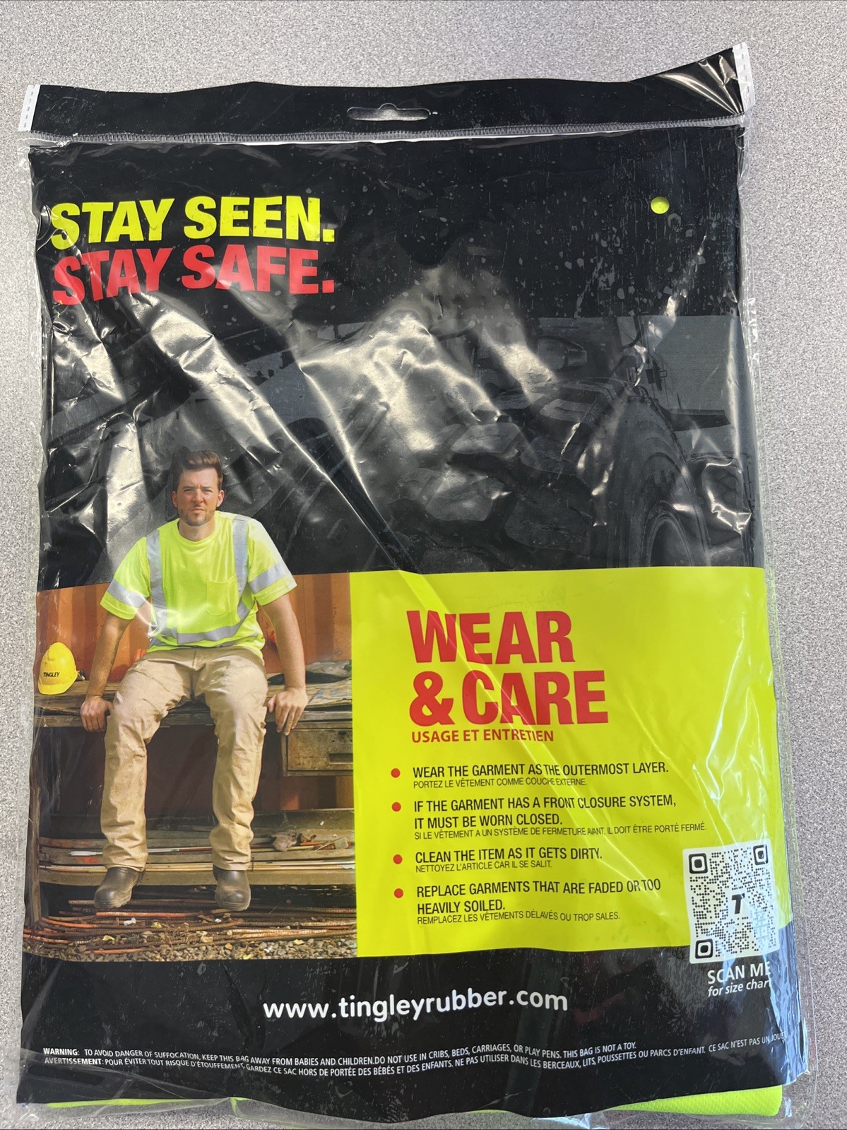Tingley Hi-Vis T-Shirt,Long Sleeve,Lime,L S75522 Tingley S75522 L 081138755239