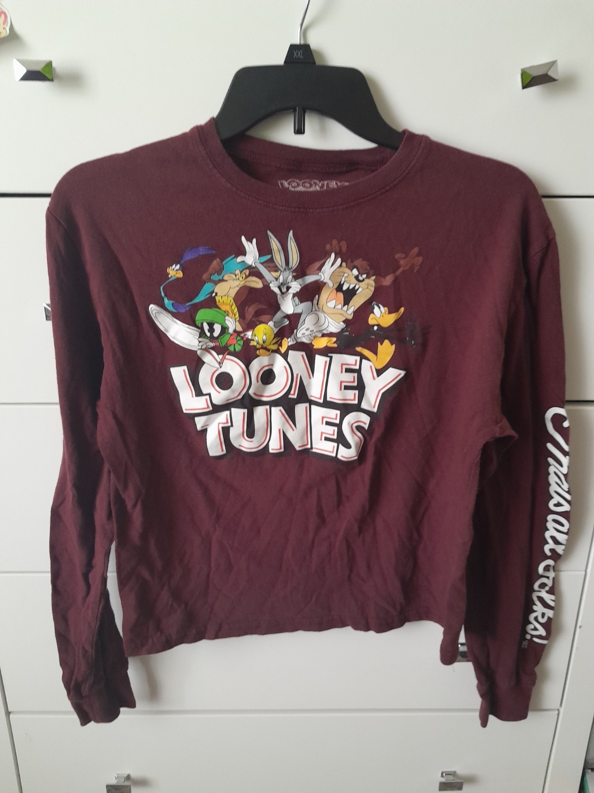 looney tunes shirt xs gallery