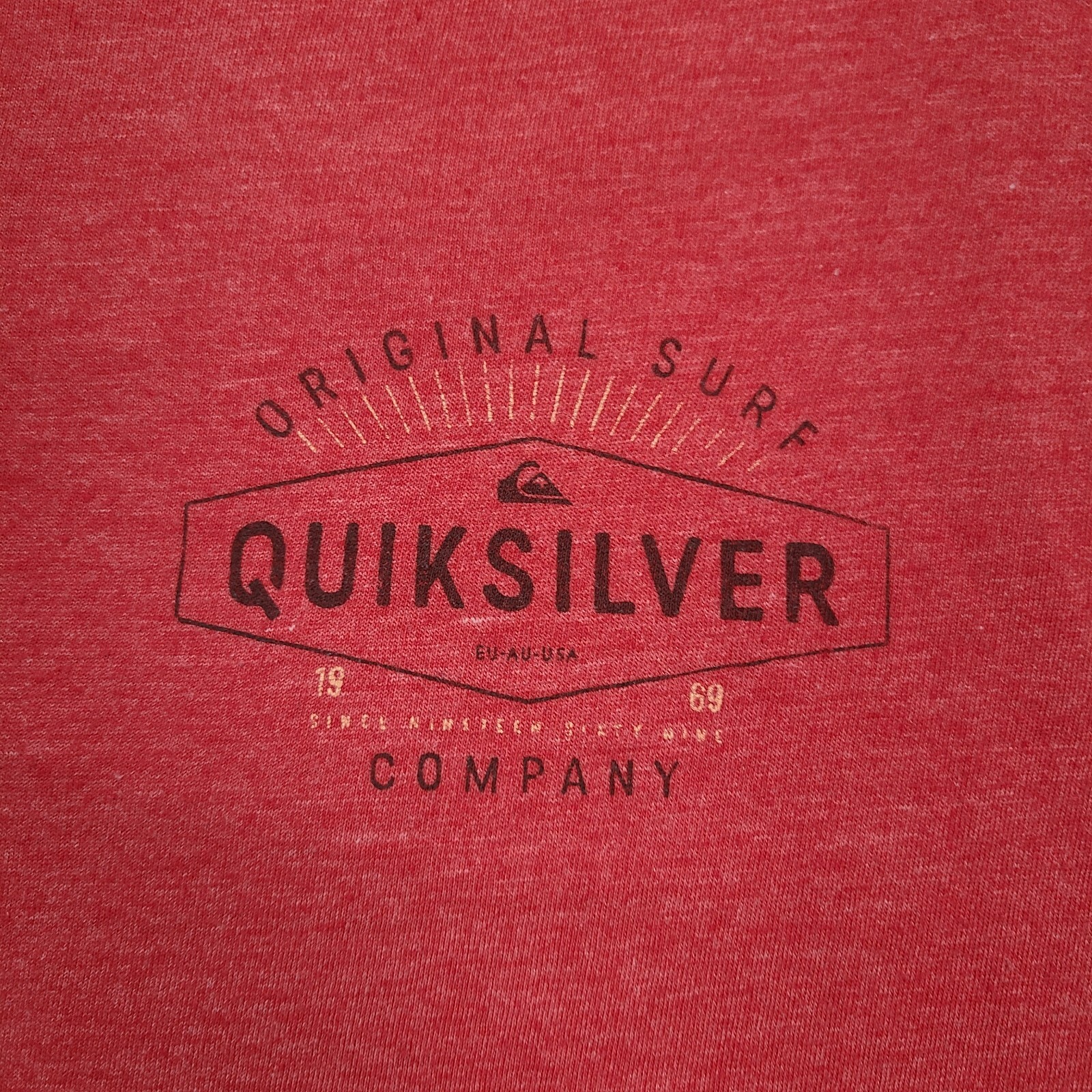 Quiksilver Shirt Mens Small Red Beach Casual Comfort Stylish Outdoor Regular Fit gallery