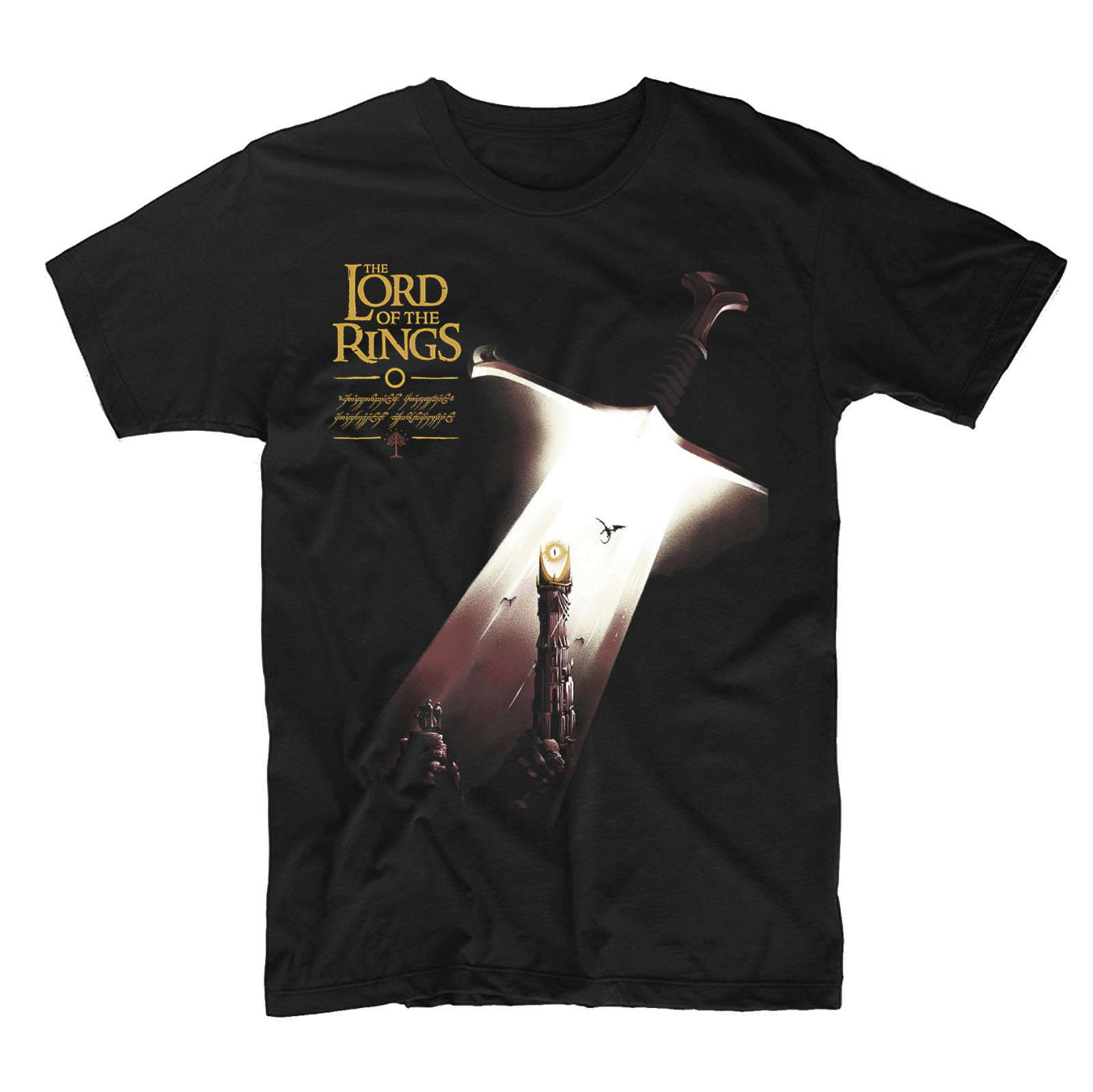 The Lord Of The Rings T-Shirt 180 GSM | Classic Fit 100% Cotton DTG Print
