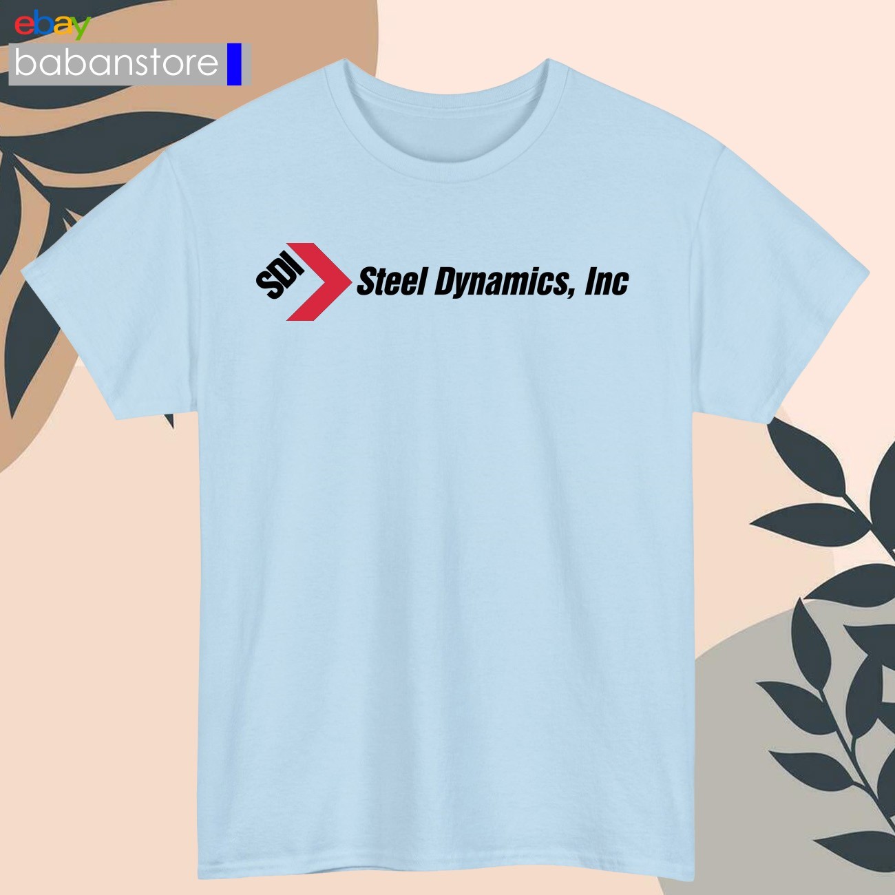 Steel Dynamics Company Logo Black/White/Grey/Navy/Red/Light Blue T-Shirt S-5XL gallery
