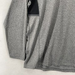 Spider Active Proweb Long Sleeve Shirt Mens XL Gray Stretch Crew Neck Wicking
