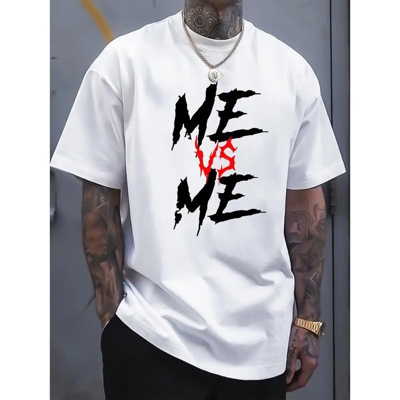 Casual Short Sleeve T-Shirt For Summer ME Print Tee Shirt Tees gallery