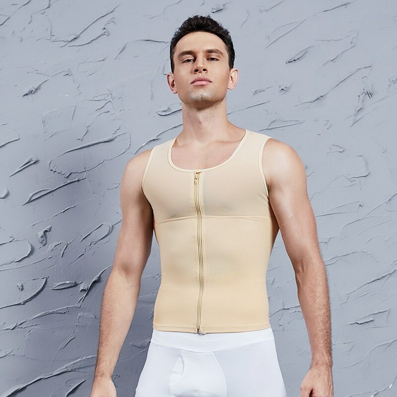 Fajas Para Hombres Faja Reductora De Hombre Men Body Shaper Tummy Control Tanks gallery