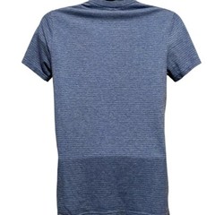 NWT Goodfellow Sz Small Jacquard Short Sleeve Novelty Cyber Blue Mens T-shirt