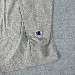 Vintage Champion Harvard University Long Sleeve Shirt Gray Men’s Small Crimson
