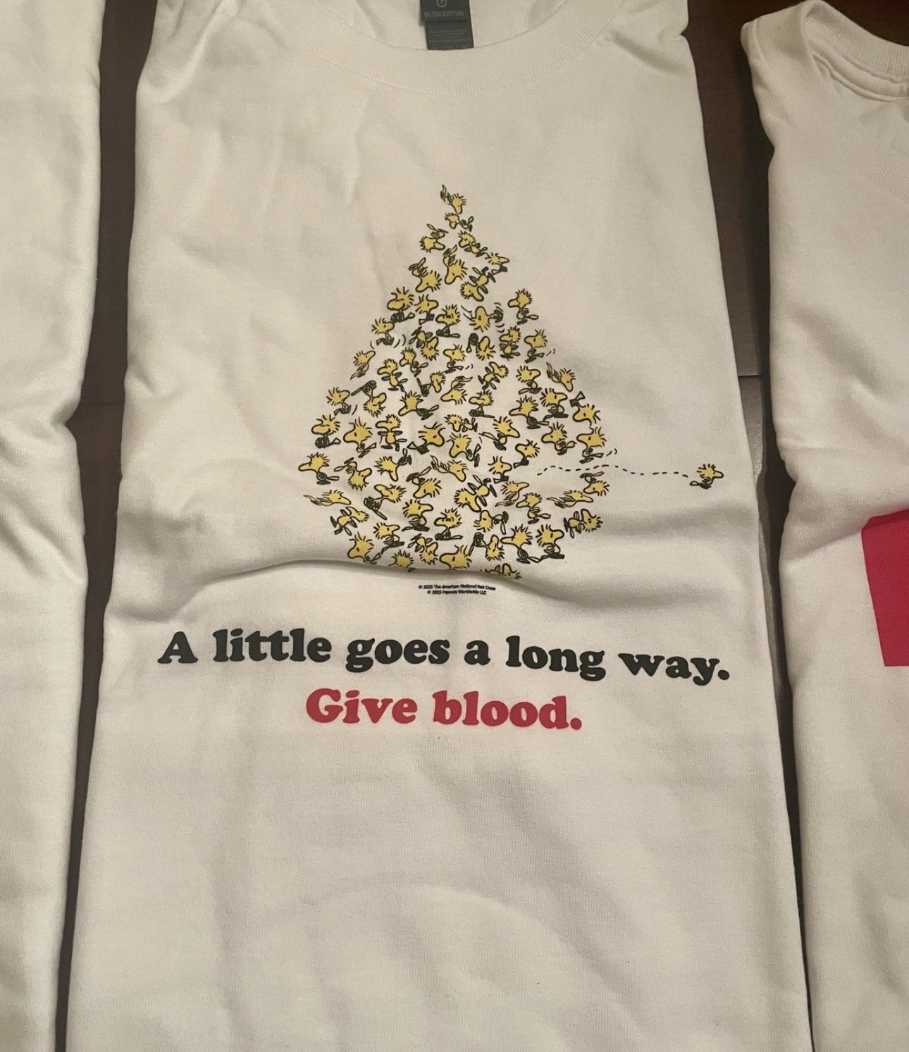 Peanuts American Red Cross Snoopy T-Shirts GOLDEN TICKET PRIZE COMPLETE SET OF 4 gallery