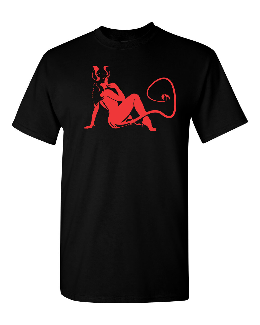 DEVIL GIRL Unisex T-Shirt Multi Colors S-XL FREE S&H! Kyle Millar art Pin-Up gallery