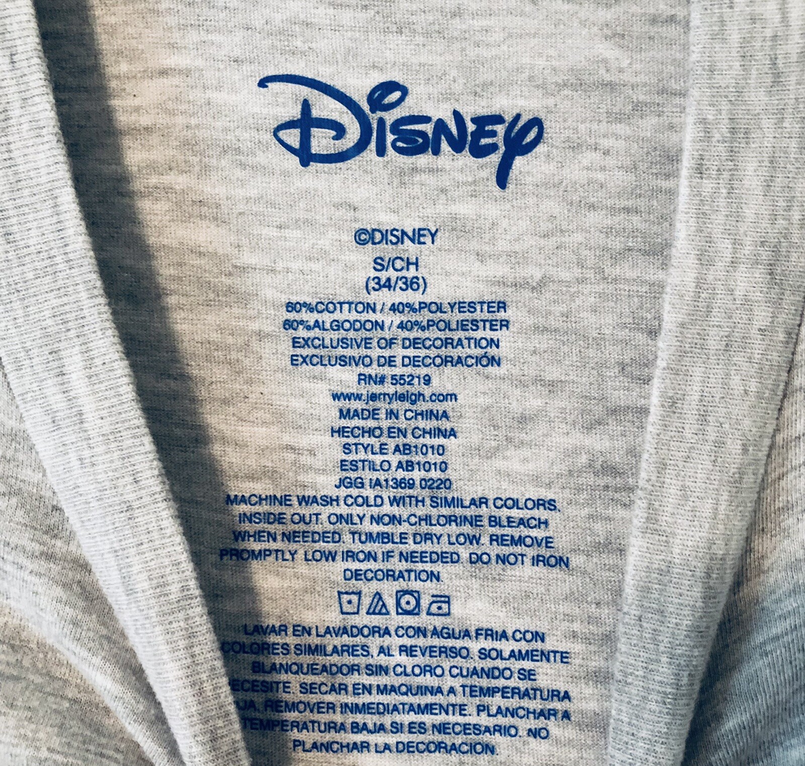 Disney Florida Mickey Mouse Sketch Drawing & Embroidery Gray T Shirt Sz S 34-36 gallery