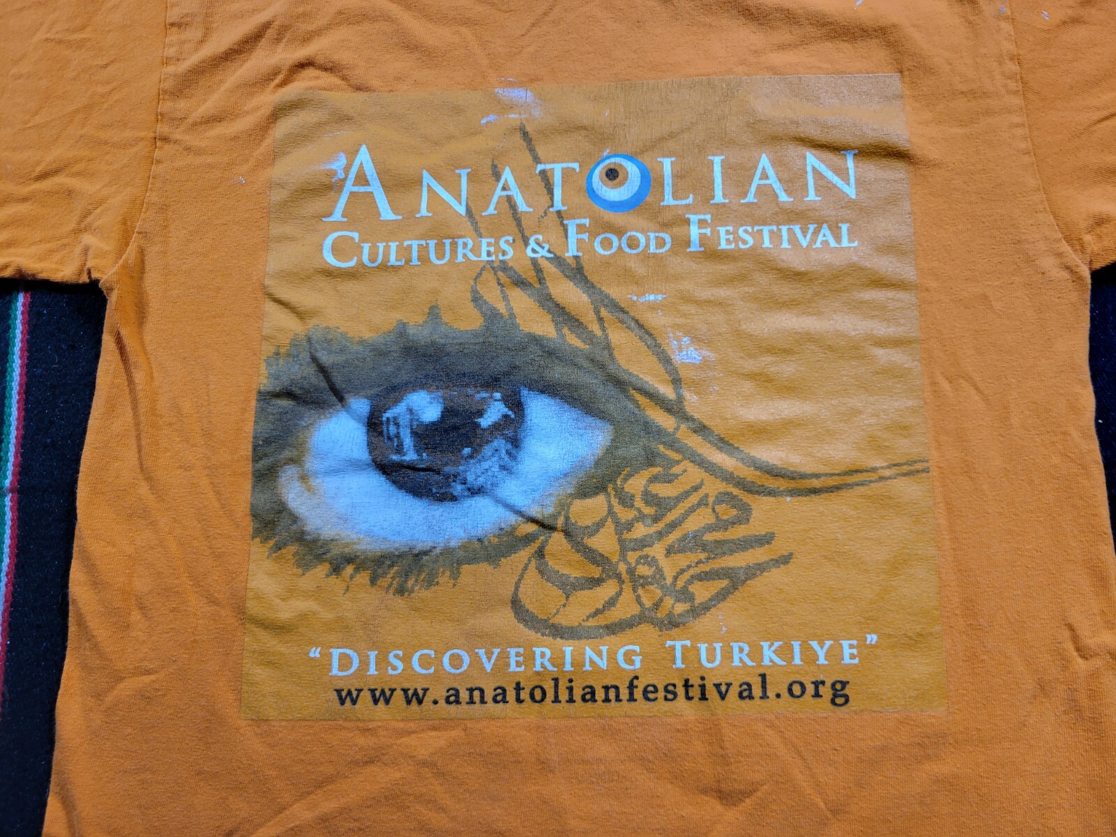 Anatolian Cultures & Food Festival Discovering Turkiye Cali 2009 T-Shirt Size S gallery