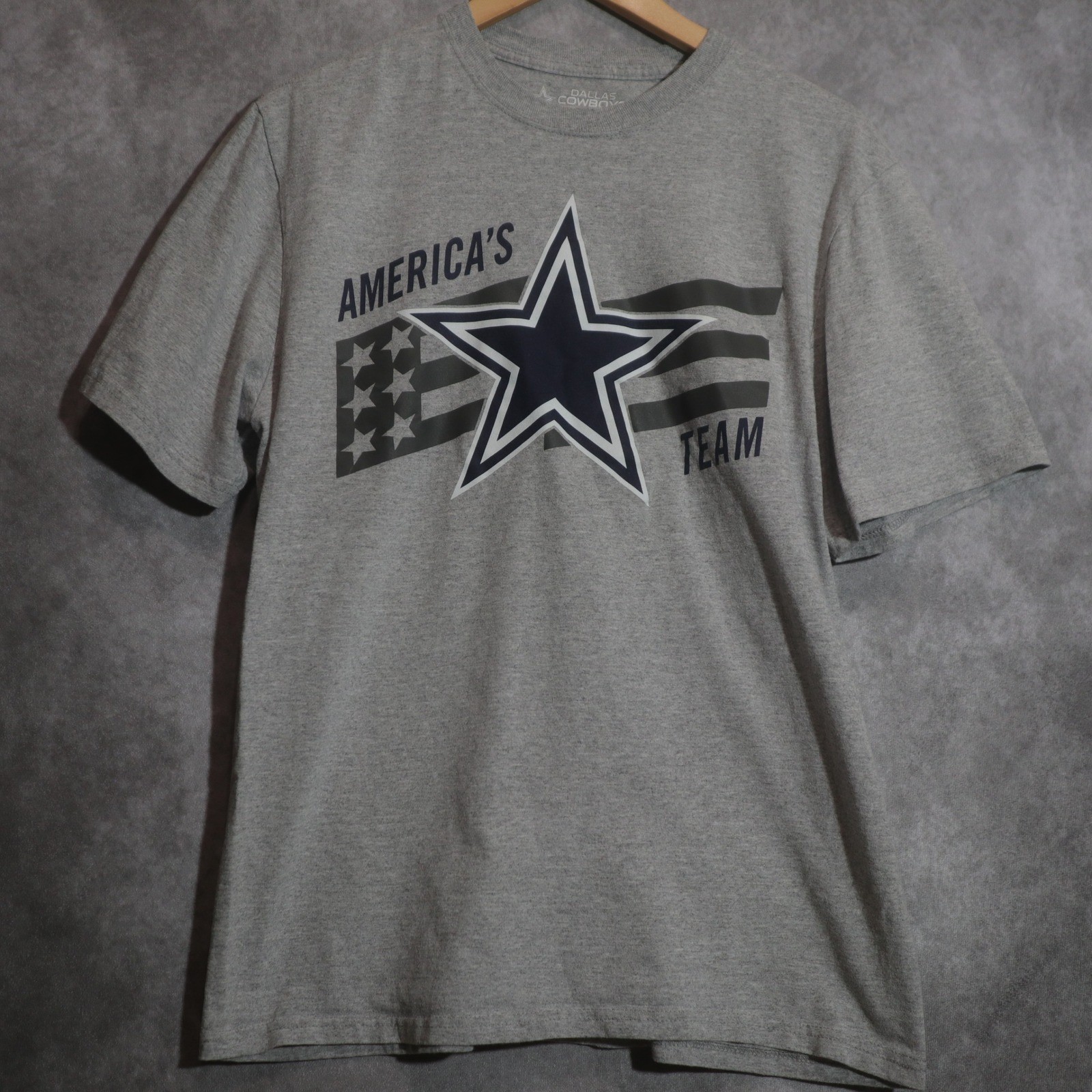 Dallas Cowboys America’s Team Graphic T-Shirt Gray