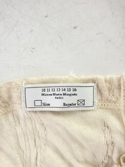 Maison Margiela/archive/distressed T-shirt/size 44/cotton/white/s50gc0362 S22357