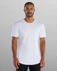 NWT BYLT Premium Basics Signature Drop-Cut T-Shirt Short Sleeve White Men’s XL