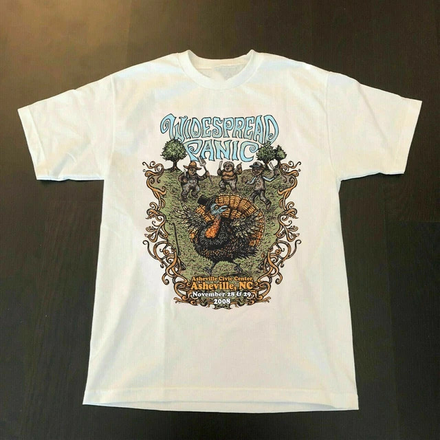 Special Widespread Panic White Men and Women All Size T-Shirt TT029