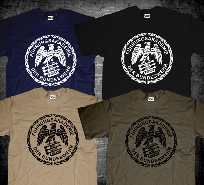 German Army Military Academy Führungsakademie der Bundeswehr T-shirt gallery