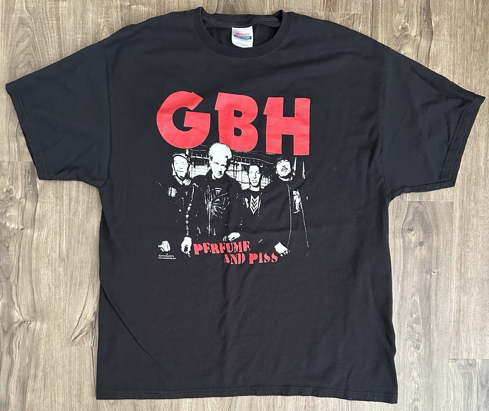 GBH - Perfume & Piss - Used T-shirt - Good Condition gallery