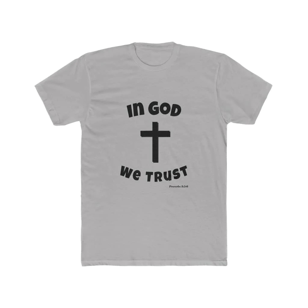 Next Level 3600 Soft Cotton Tee "In God We Trust" sp gallery