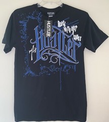 Hustler Larry Flynt Premium Tee T-Shirt Rebel Black Size Adult Men’s Large L NEW