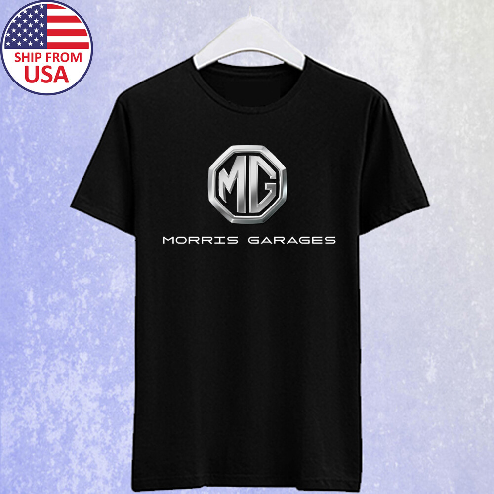 MG Car Morris Garages Cars Men’s Black T-shirt Size S-5XL