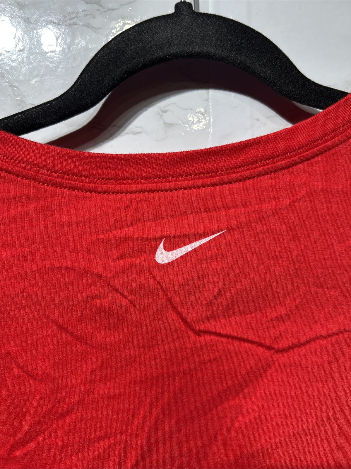 The Original Nike Core Tee Men Athletic Cut Short Sleeve Shirt Red Sz Medium New gallery